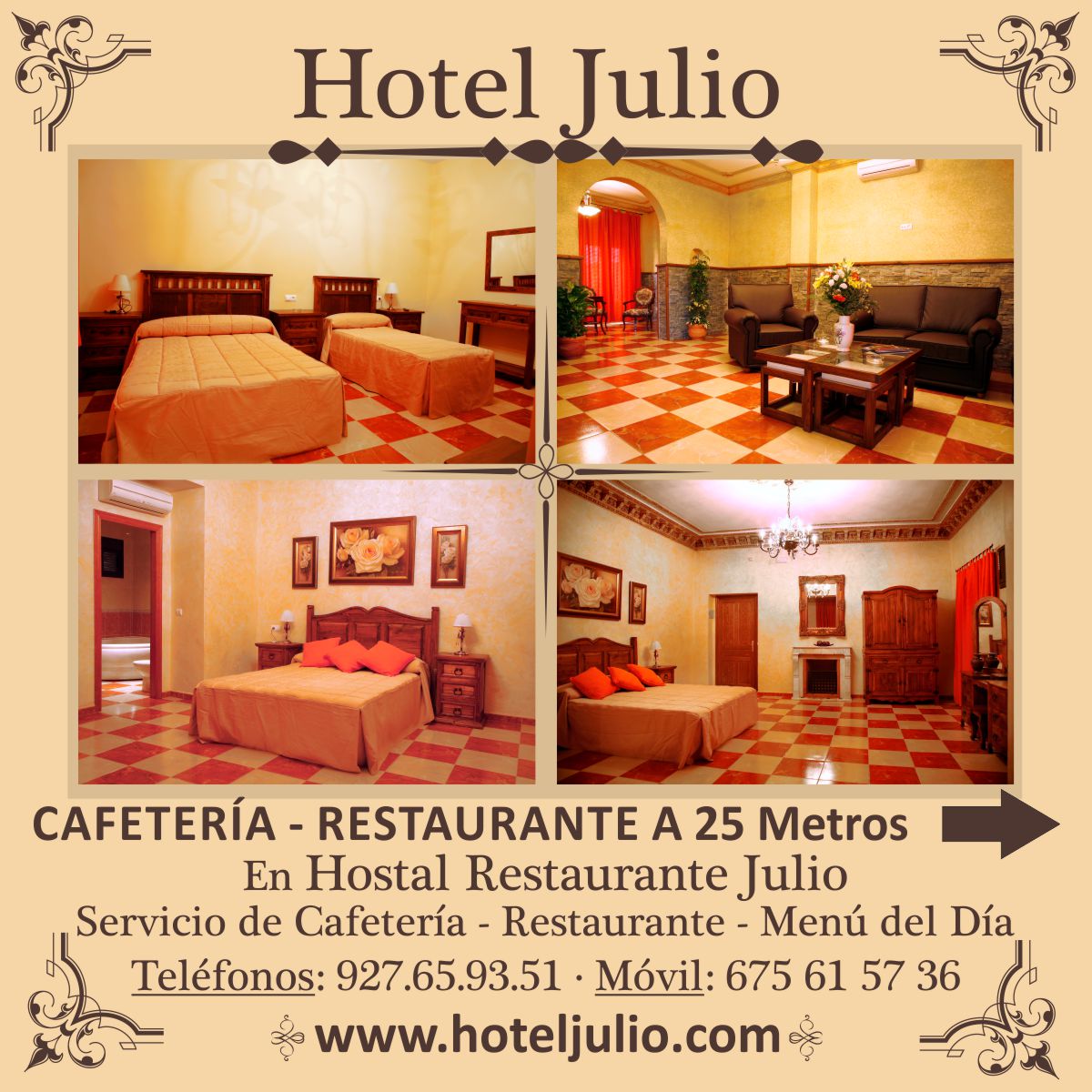 ESPAÑA RESERVA HOTEL EN TRUJILLO JULIO