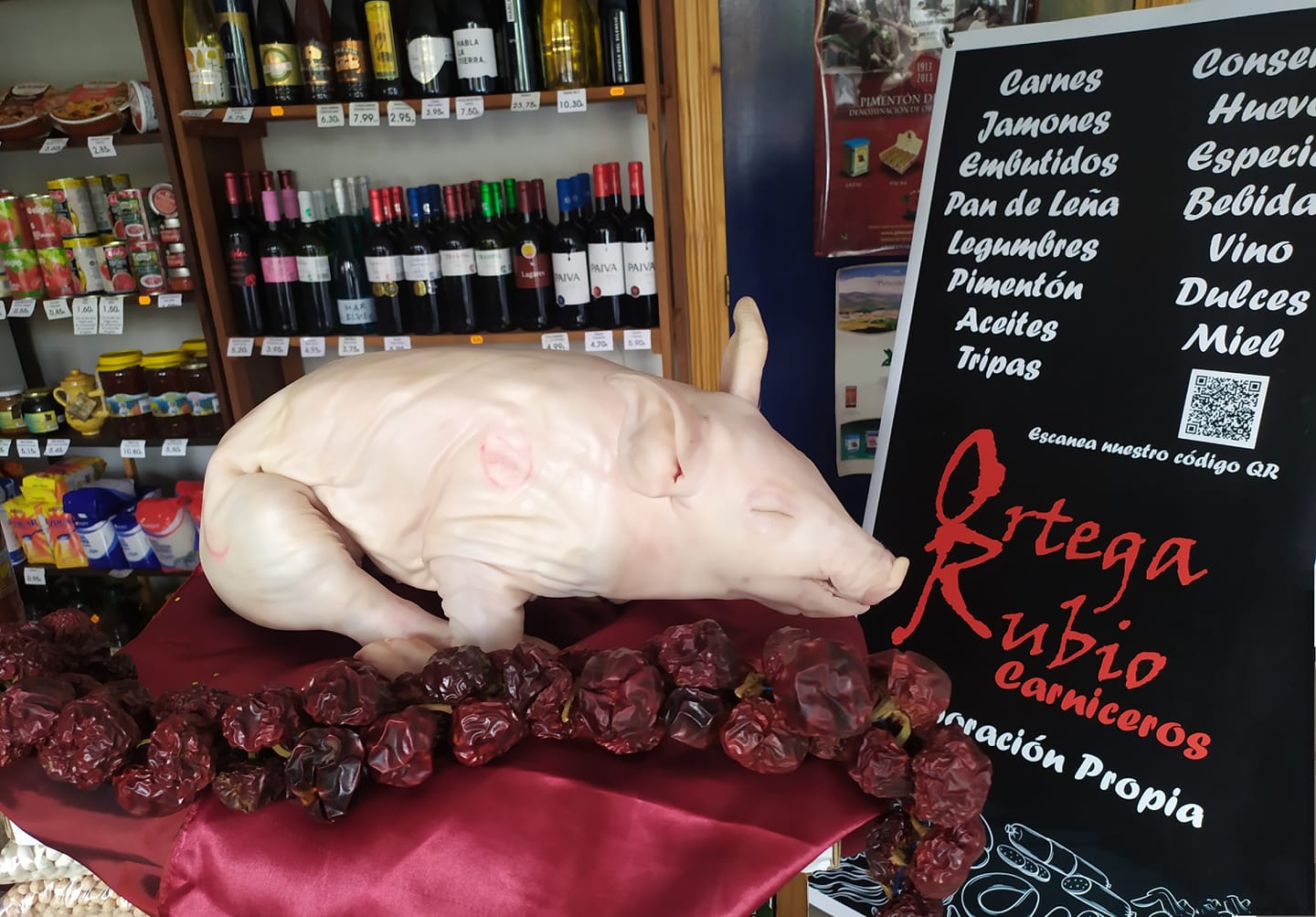 Productos extremeños Carnicería en Trujillo Ortega Rubio