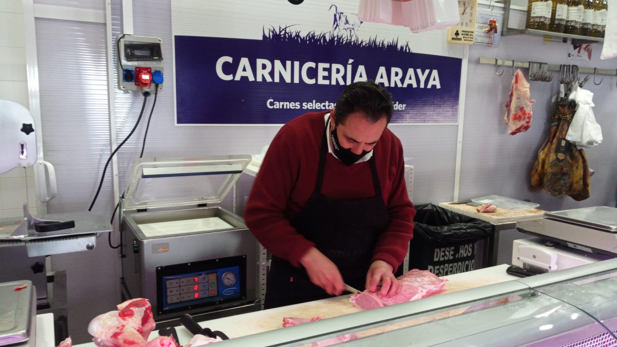 Carnicería Almendralejo Araya Plaza de Abastos 