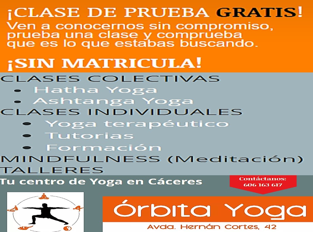 España Profesores de Yoga en Cáceres Órbita