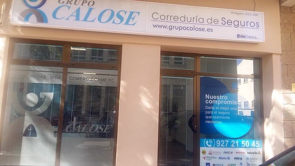 Correduría seguros Española - Cáceres Grupo Calose