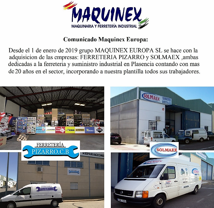 Ferretería industrial España Maquinex