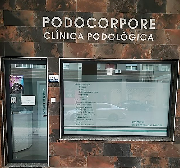 Clínica Podologíca Cáceres Podocorpore