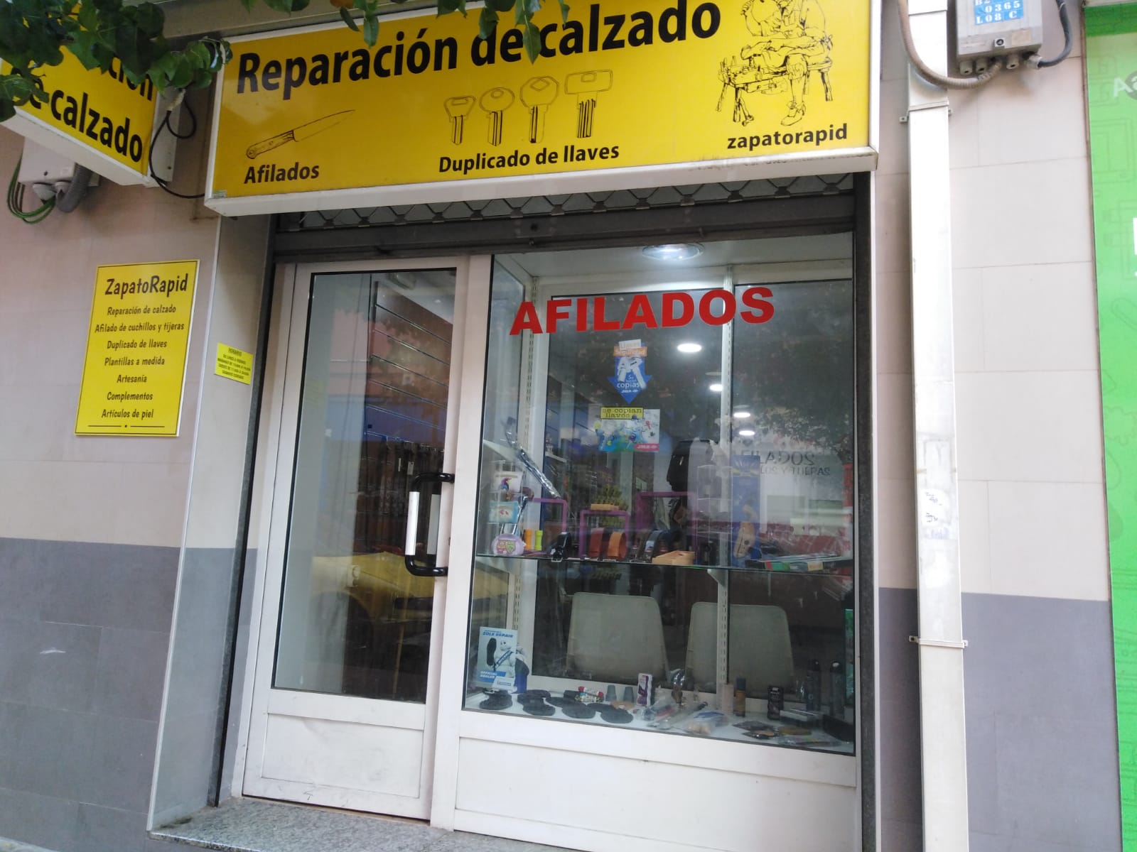 España Reparación de calzado Afilados en cáceres Rapid