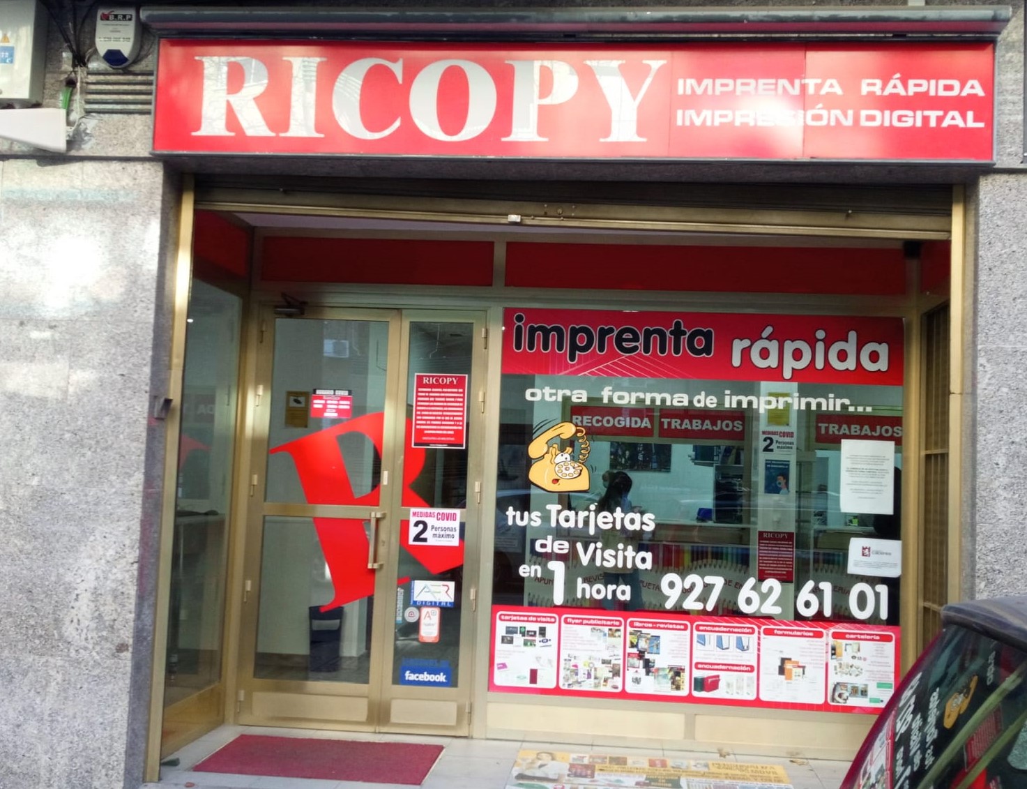 Imprenta Cáceres Ricopy Copisteria