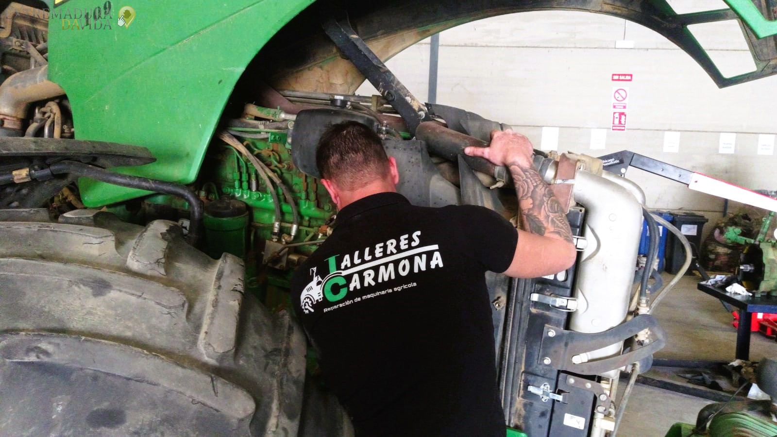 Taller de reparación de tractores en Puebla de la Calzada Montijo