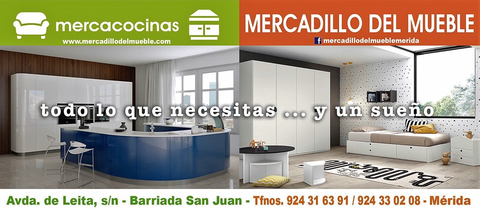 Muebles en Extremadura Cocinas Dormitorios El Mercadillo del Mueble Mérida