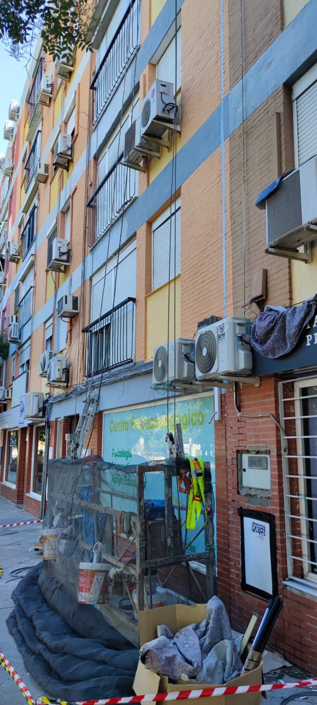 Empresa de Pintores de fachadas en Sevilla Progreso