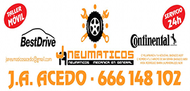 Unidad Móvil Asistencia 24H Reparación de Neumáticos en Extremadura J.A