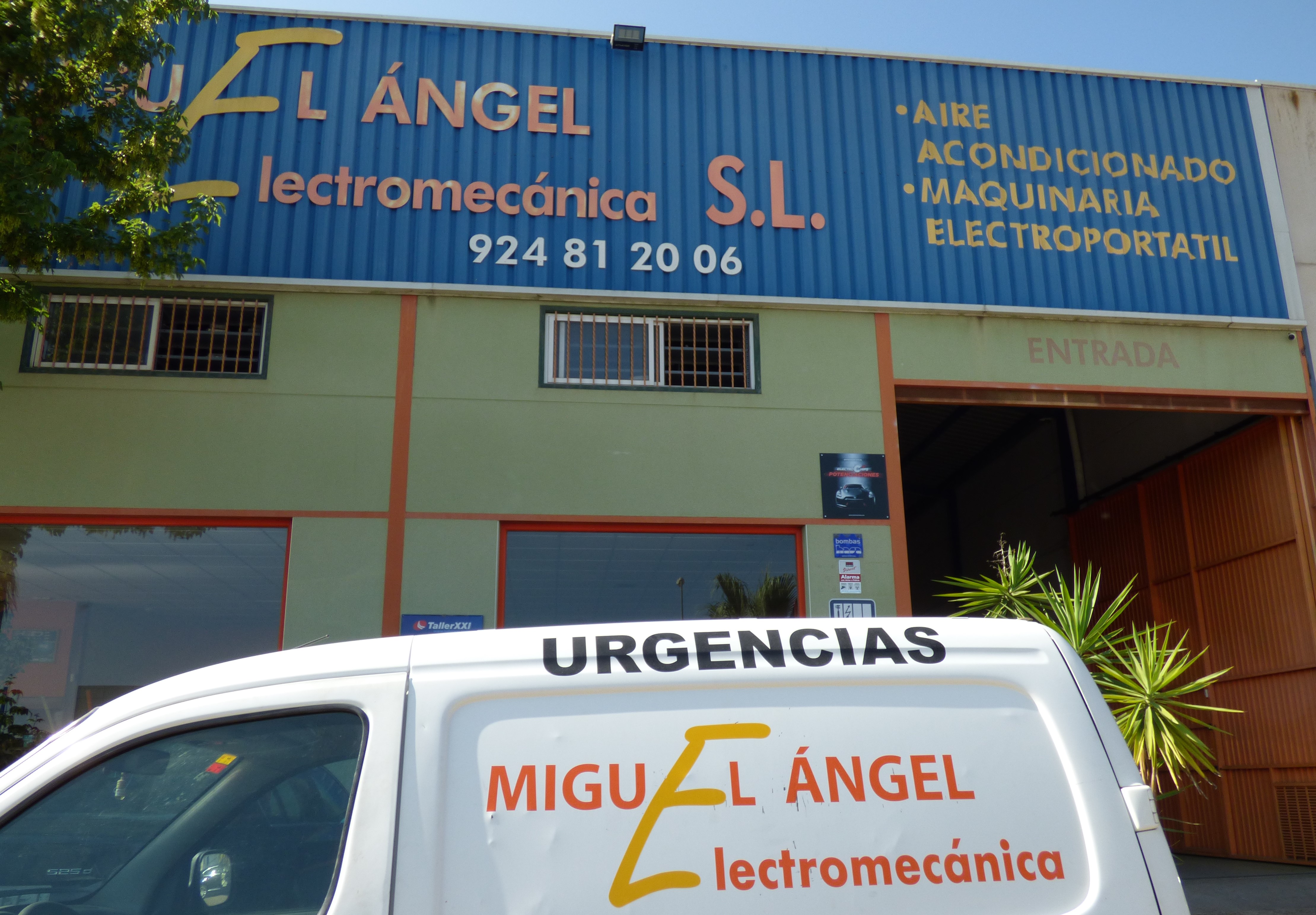 Taller en Extremadura reparación de Bobinado de motores centralitas maquinaria bombas de riego potenciadores mecánica general Miguel Ángel 