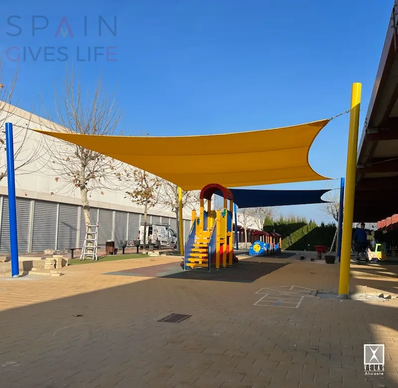 Toldos para calles comerciales