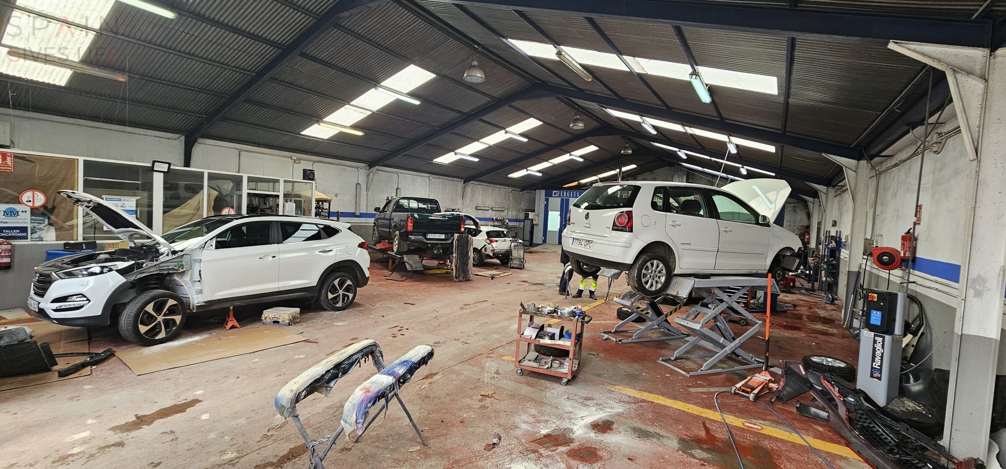 Taller de Mecánica general , diagnosis , Chapa y Pintura , Servicio Asistencia Grúa 24H