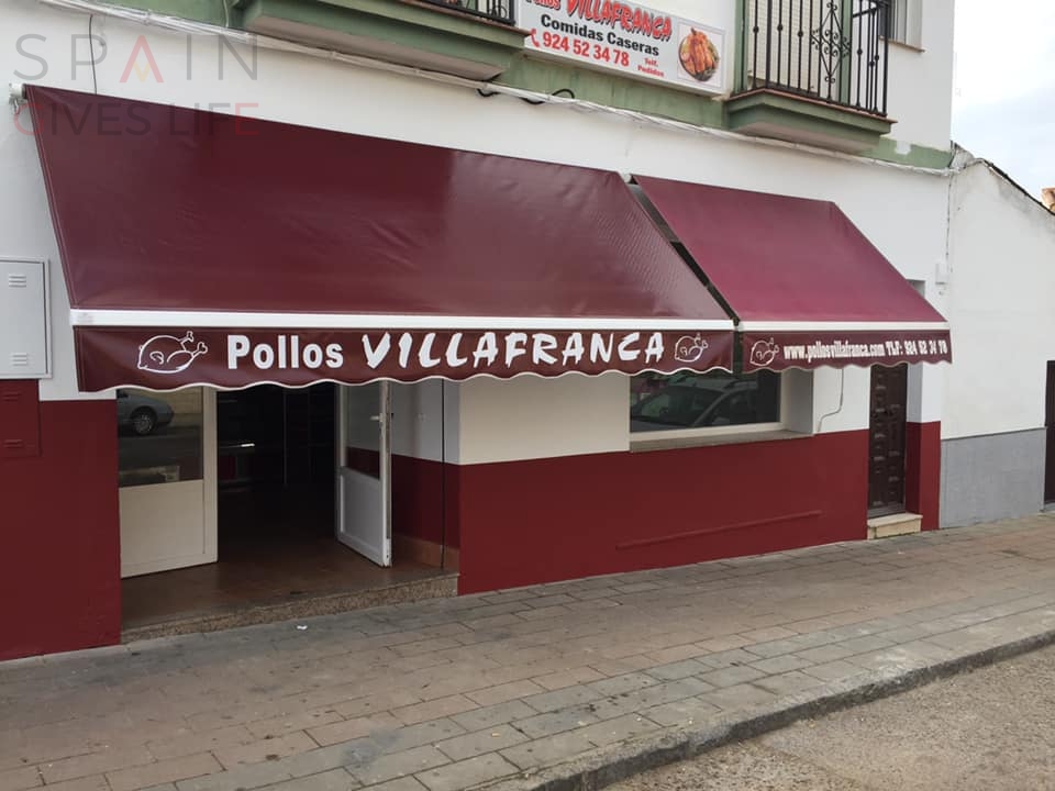 Fabrica de toldos en Villafranca Badajoz 