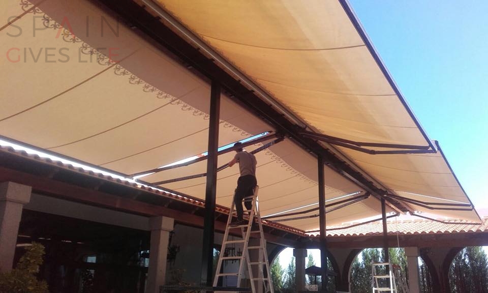 Fabrica de toldos en Villafranca Badajoz 