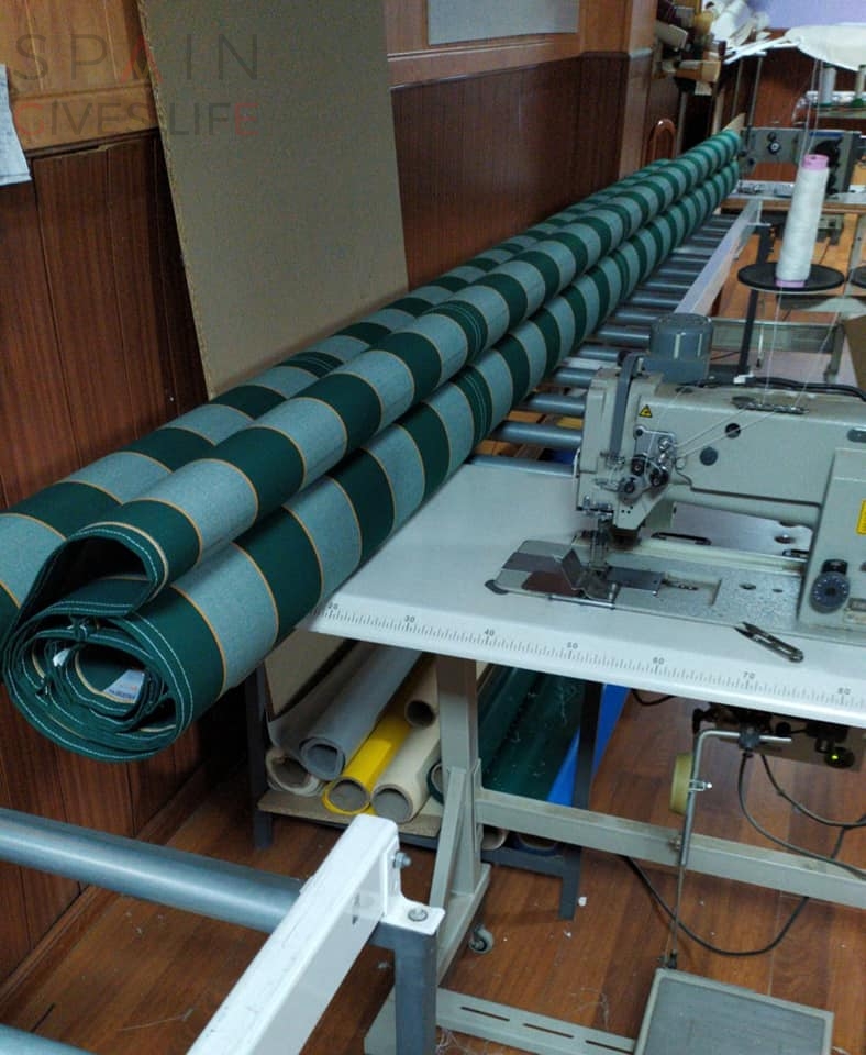 Fabrica de toldos en Villafranca Badajoz 